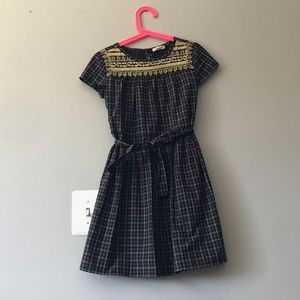 JCrew Crewcuts Plaid Holiday Dress, Girls Size 8